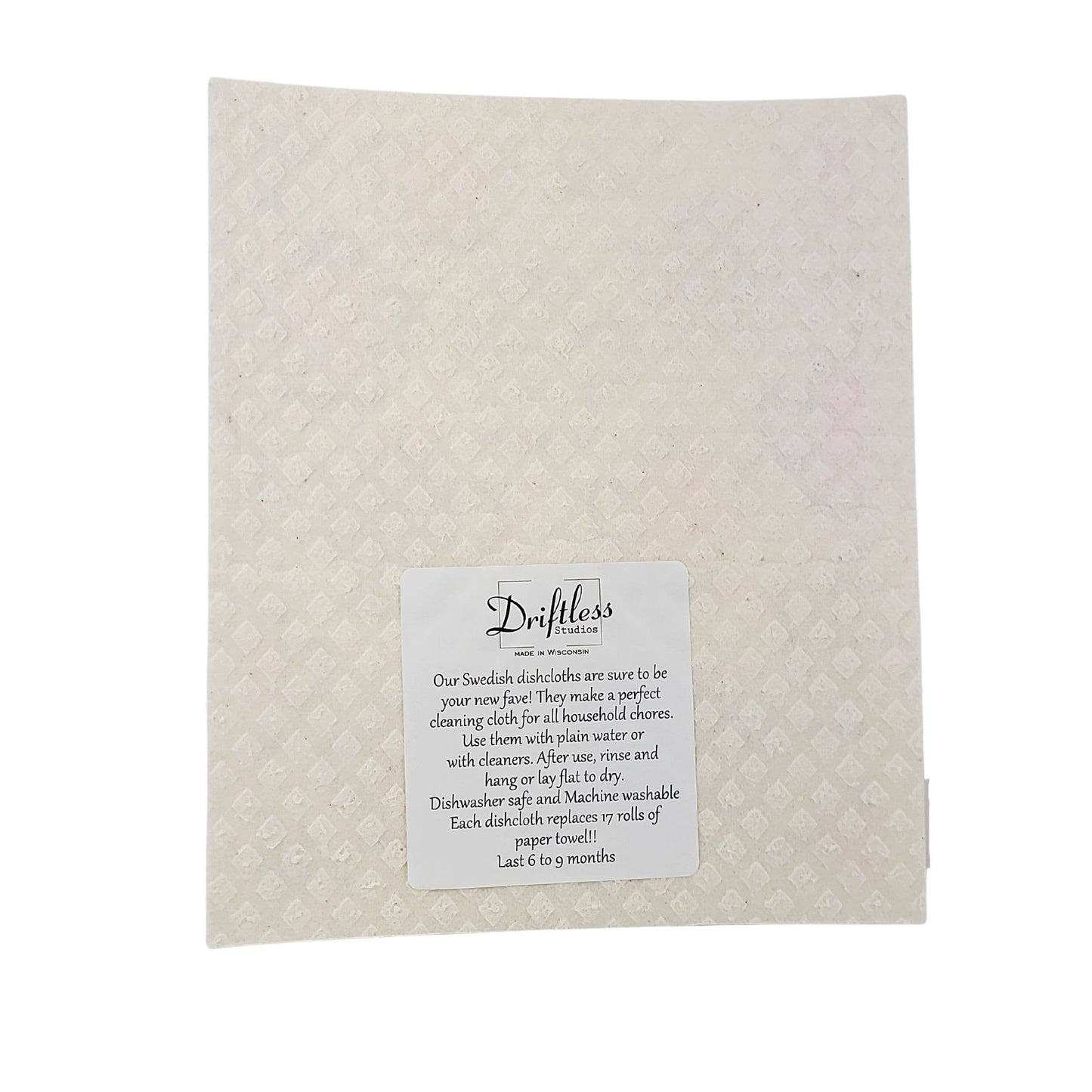 Pumpkins & Autumn Leaves Swedish Dishcloth - Fall Decor