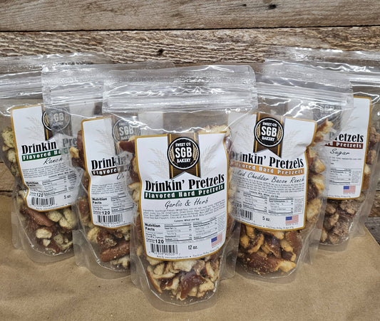 Assortment #A Flavored Sourdough Pretzels (60 - 5oz Bags)