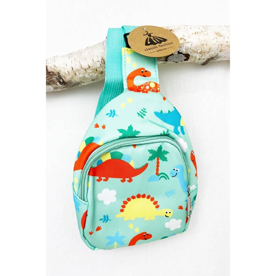 Cute Dinosaur Crossbody Chest Bag