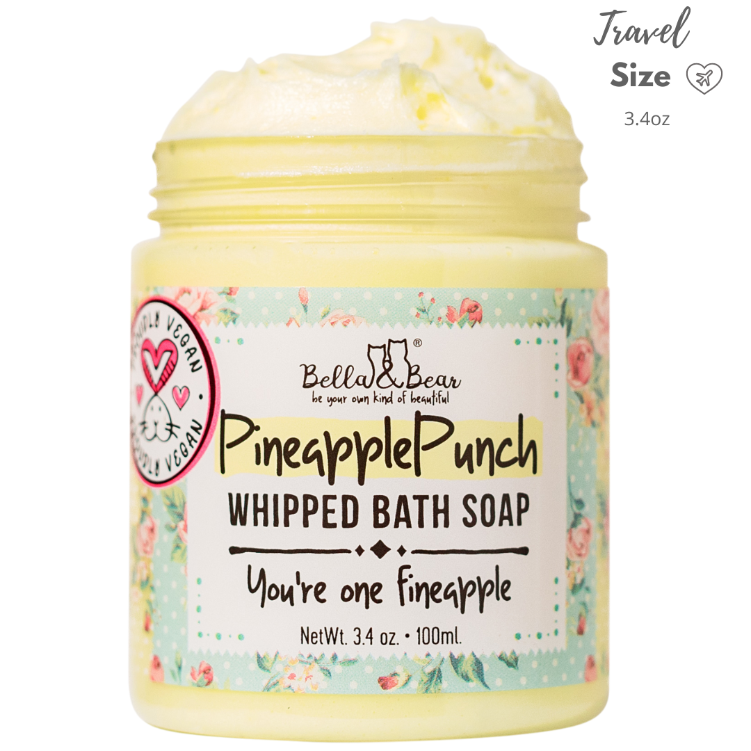 Pineapple Punch Whipped Bath Soap | Shave cream for Women