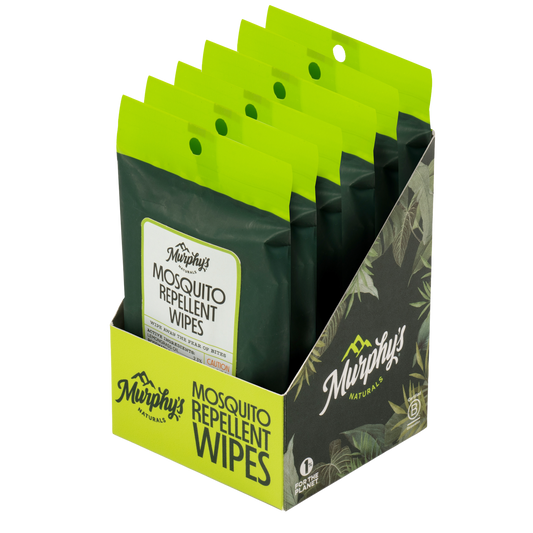 Mosquito Repellent Wipes - Display of 6