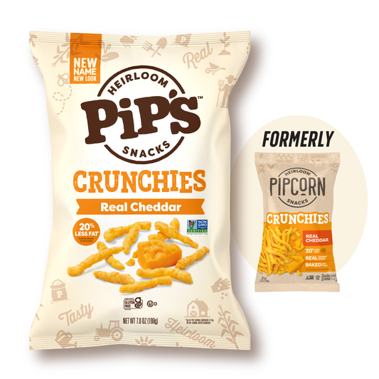 Cheddar Crunchies, 7.0oz (12 Bags in 1 Case)