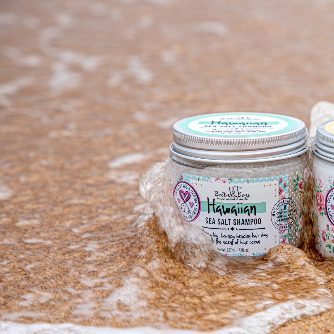 Hawaiian Sea Salt Shampoo | Hair Wash | Volume & Waves