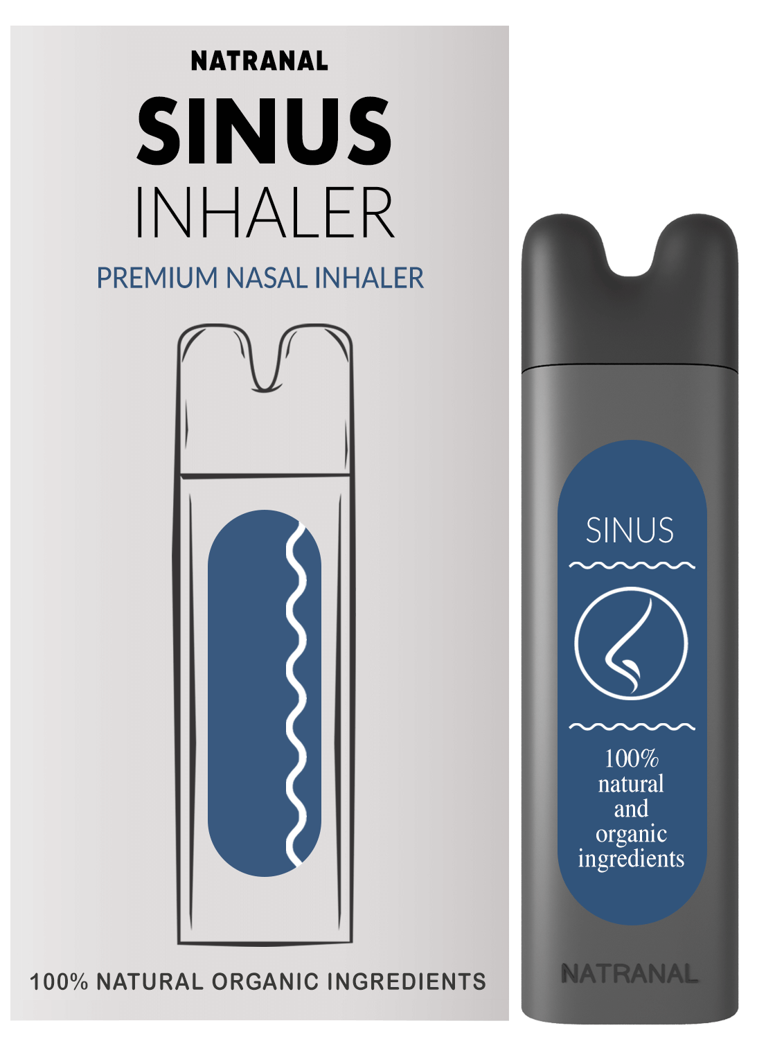 Natranal Sinus Aromatherapy Natranal Weight Aromatherapy Dual Chamber Nasal Inhaler