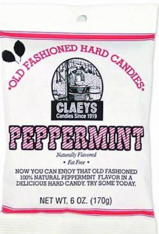 Nostalgic 1919 Old Fashioned Claey’s Peppermint Hard Candy