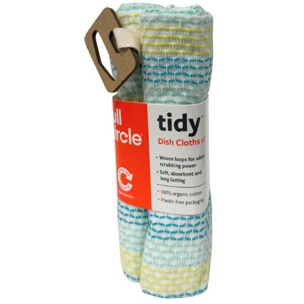 Tidy Full Circle Dish Cloth Set - #FC10206A - Woven Loops – The Thrifty ...
