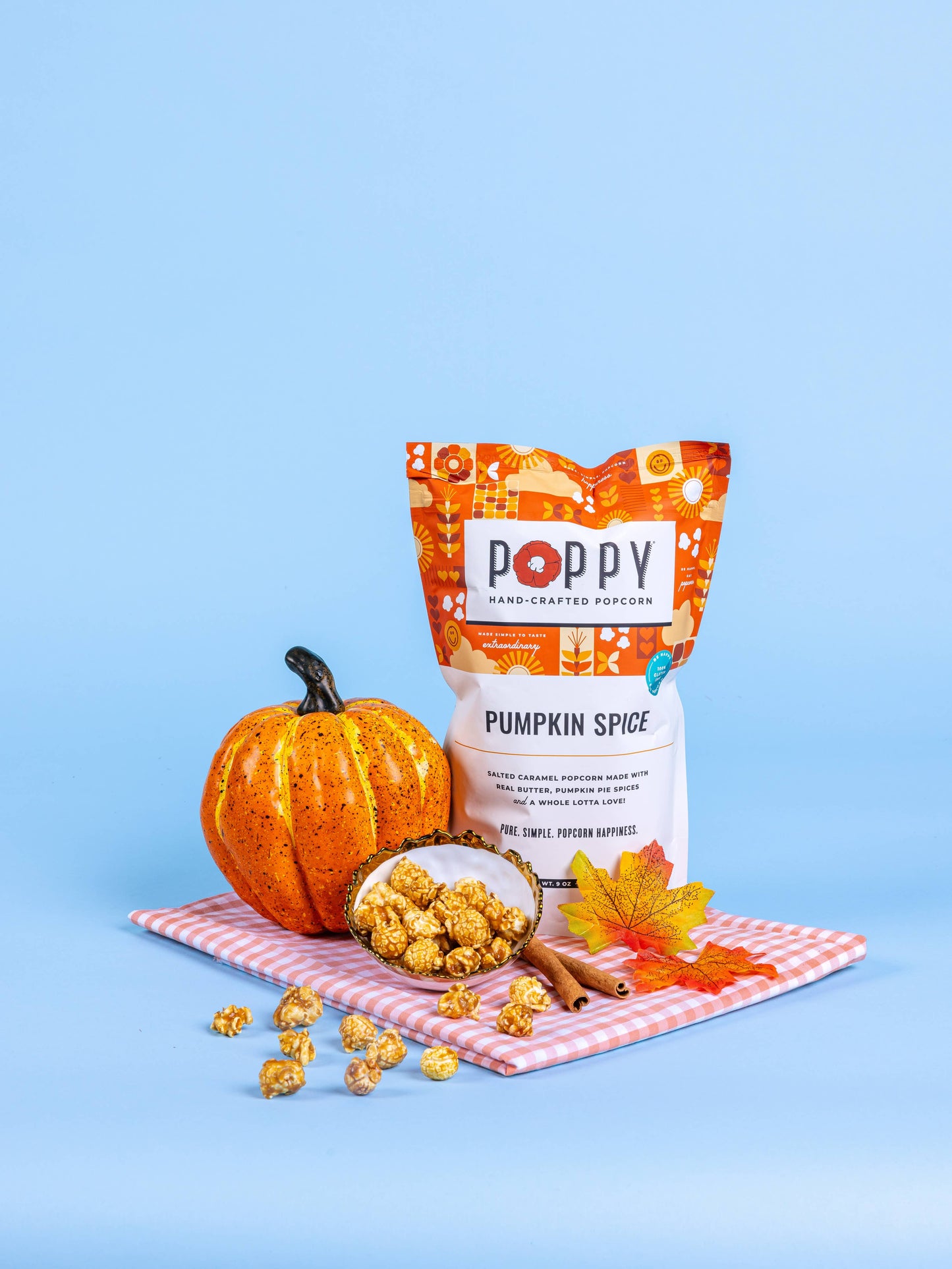 Fall Pumpkin Spice Popcorn