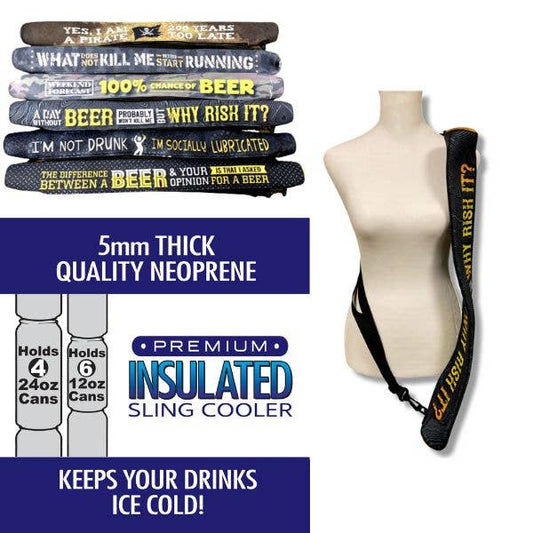The Arm Cooler - 6Pack Can Heavy Insulating Neoprene