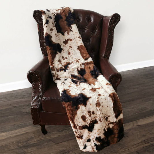 Pony 60 x 72 Minky Faux Fur Blanket