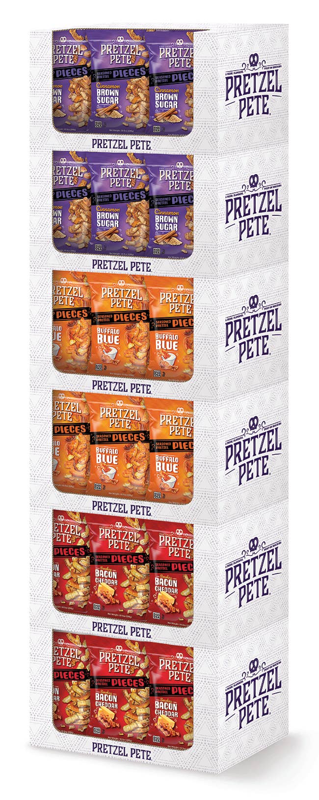 Smokey Bacon Cheddar Pretzel Pieces 9oz