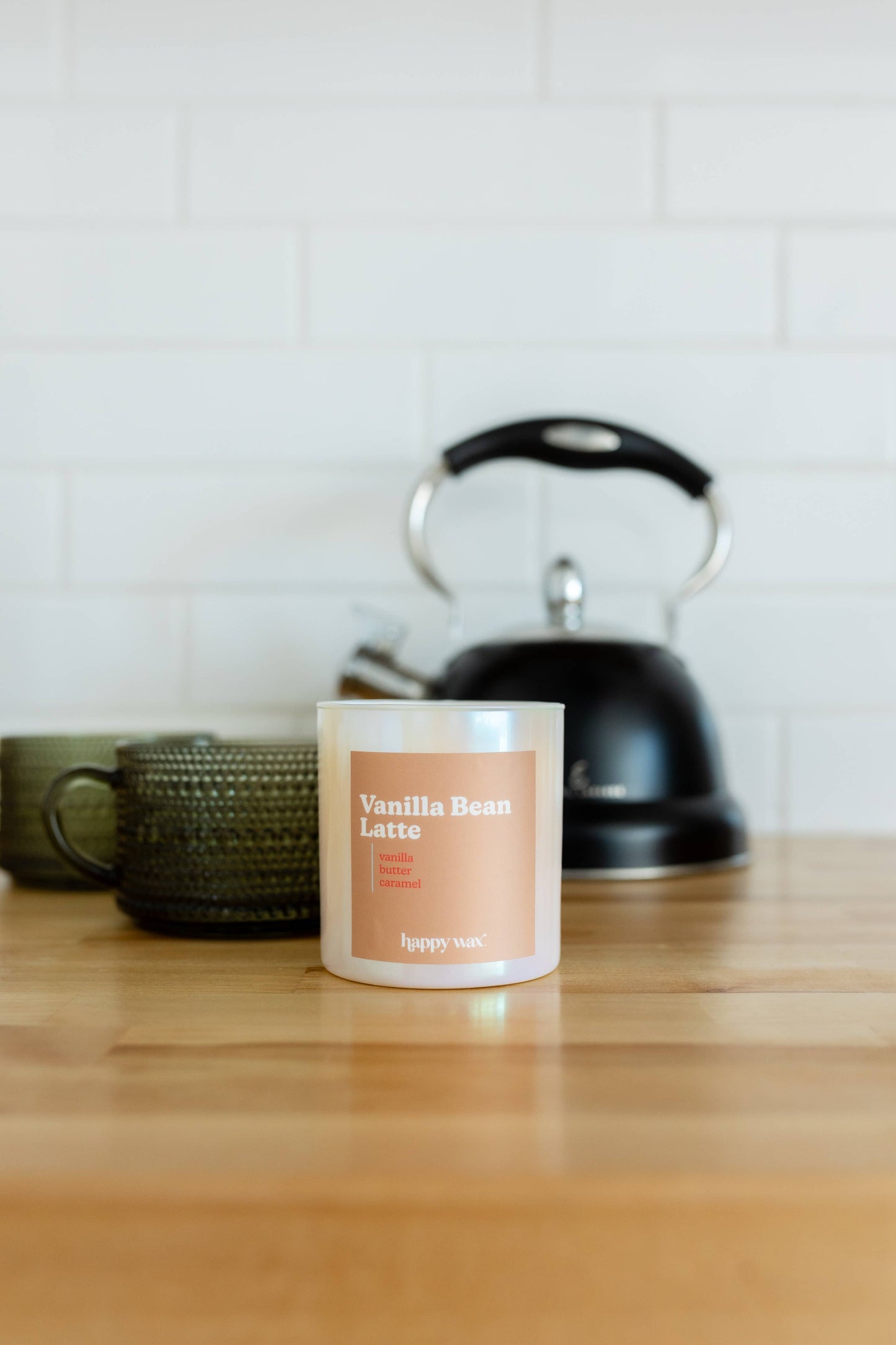 Vanilla Bean Latte Single Wick Candle
