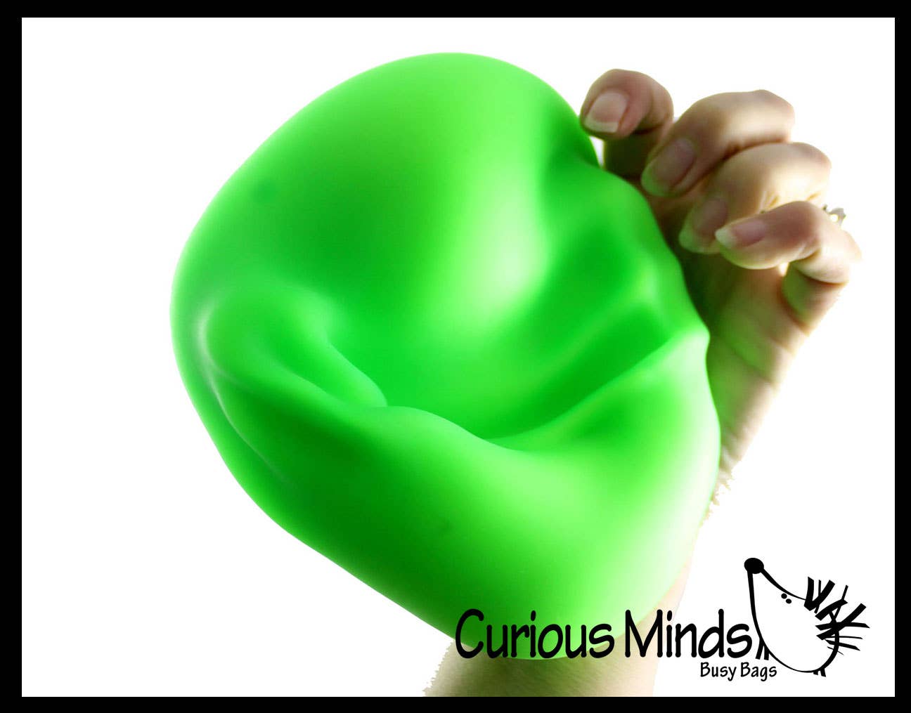 1 Jumbo 4" Doh Stress Stretch Ball - Moldable Pinch Poke Se