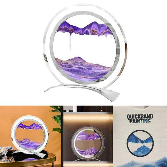 Sand Art - Rotate 180 Degrees for New Looks - 10" x 12" 