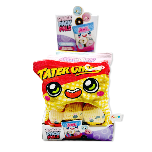 Snack Pack Pals Collectible Plush Toy Assortment - 6/Display